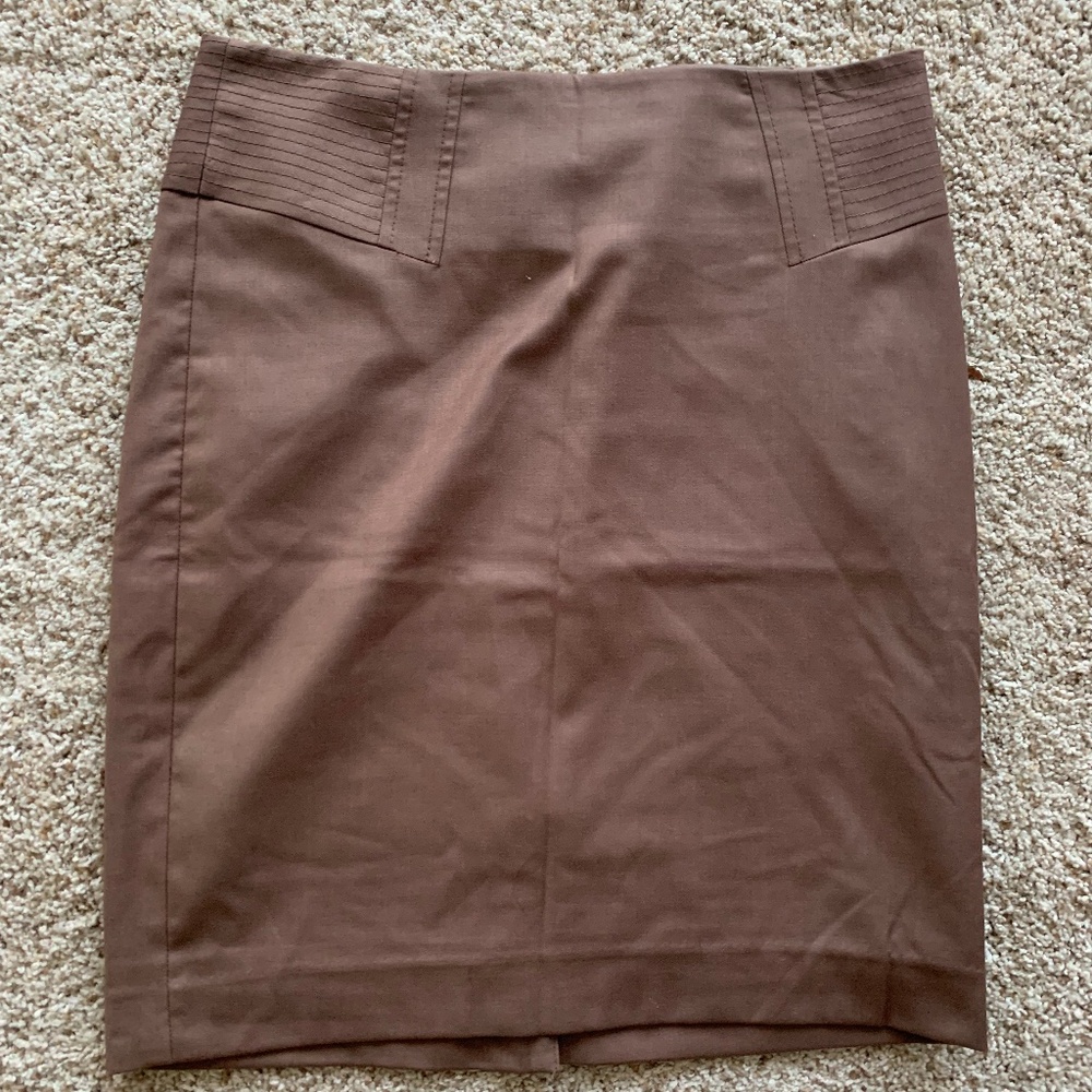 The Limited Brown Skirt